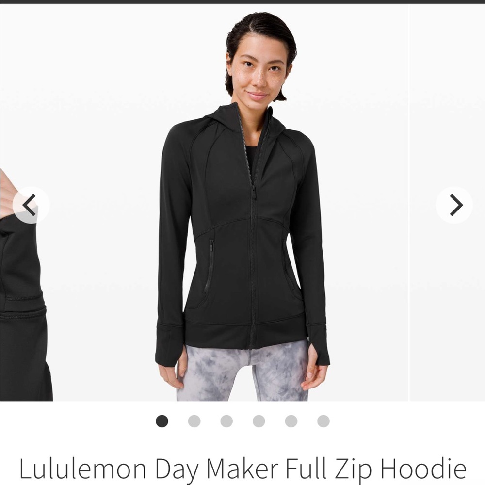 Lululemon Day Maker Full Zip Hoodie